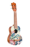 Ukelele Soprano Bamboo Caramelle + Funda