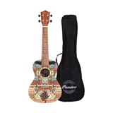 Ukelele Concierto Bamboo Andes Sapele + Funda