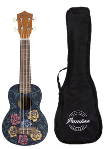 Ukelele Soprano Bamboo Aurora + Funda