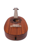 Ukelele Concierto Bamboo Diseño Prana + Funda Acolchada