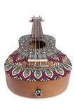 Ukelele Soprano Bamboo Deep Ocean + Funda