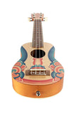 Ukelele Soprano Bamboo Retro + Funda