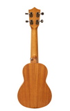 Ukelele Soprano Bamboo Mahogany + Funda