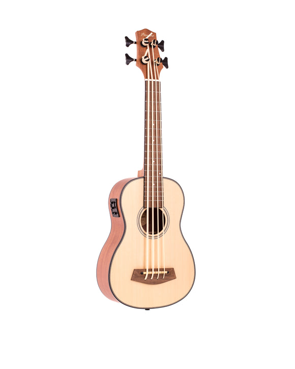 Uke Bass Bamboo + Funda Acolchada